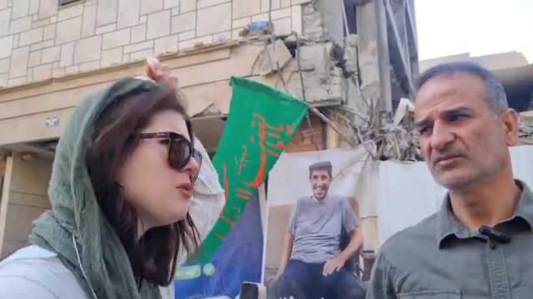 گریه خبرنگار آمریکایی